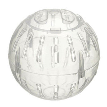 Μπάλα για τρέξιμο για κατοικίδια Πλαστική Διαφανής Γείωση 10 εκ. Χάμστερ για τζόκινγκ Μικρή άσκηση για ινδικό χοιρίδιο Μίνι μπάλα τροτάκι