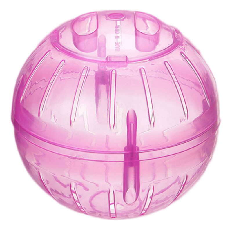 Mājdzīvnieku skriešanas bumba, plastmasas caurspīdīga zeme