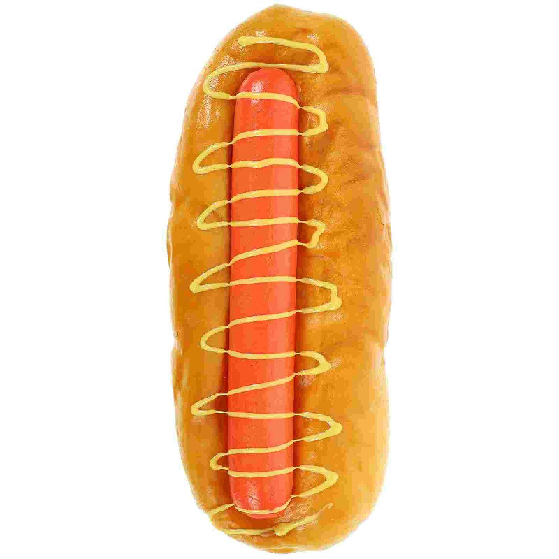 Μοντέλο Fake Lifelike Play Dog Hot Artificial Kids Props Prop Φωτογραφία Κουζίνα Προσομοίωση Ρεαλιστικά Burgers Παιχνίδι Ψωμί Faux Fast