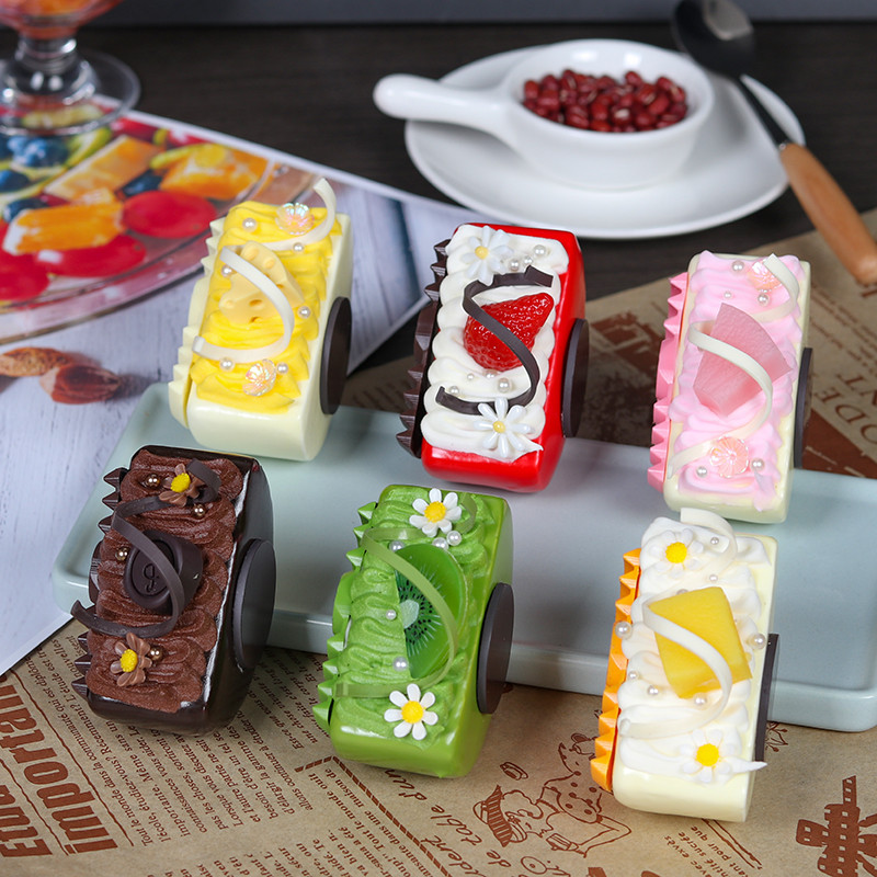 Mesterséges féltömb alakú sütemények Hamis étel dekorációs fotózás Professzionális étel szimuláció torta modell Tea asztaldísz FCYY074