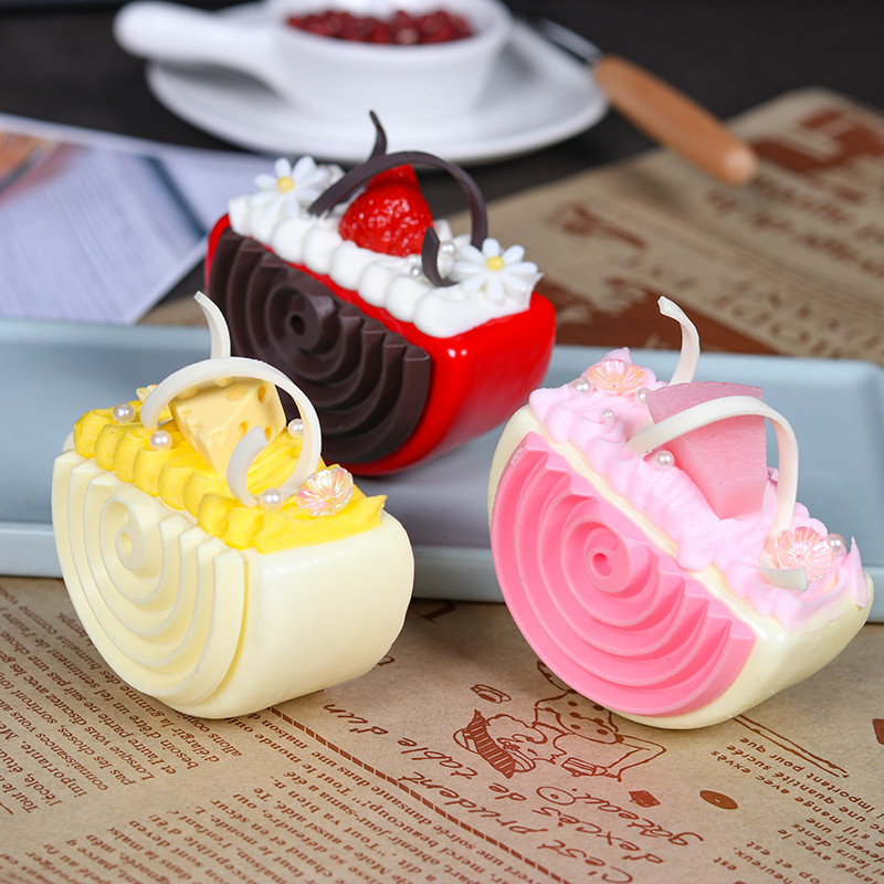 Mesterséges féltömb alakú sütemények Hamis étel dekorációs fotózás Professzionális étel szimuláció torta modell Tea asztaldísz FCYY074