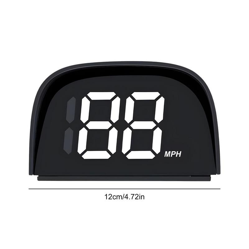 Sebességmérő autókhoz Head Up kijelző autókhoz Car Hud GPS sebességmérő USB Plug and Play Hud digitális univerzális Hud sebességmérő