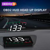 Προβολέας παρμπρίζ OBDHUD A900 3,5 ιντσών HUD Smart Overspeed Auto Warning OBD2 Ψηφιακός μετρητής χιλιομετρικής ταχύτητας Head Up Display