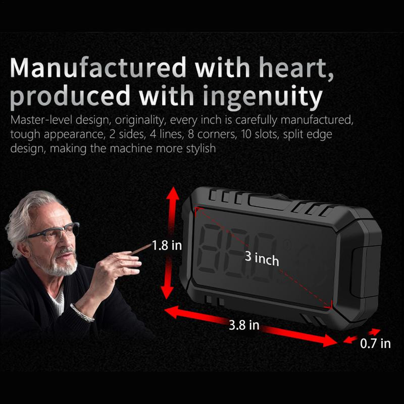 HUD Sebességmérő GPS autós sebességmérő Head-Up eszköz Univerzális GPS HUD digitális sebességmérő autós teherautó kilométerszámláló modulok