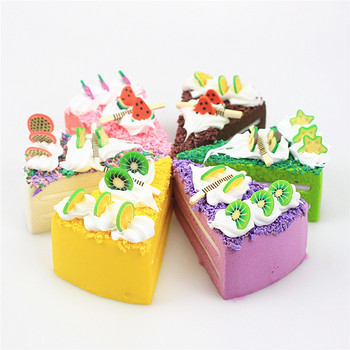 1 τεμ. Διακοσμητικό πάρτι Τεχνητής τούρτας Μαλακό Squishy PU Bread Model