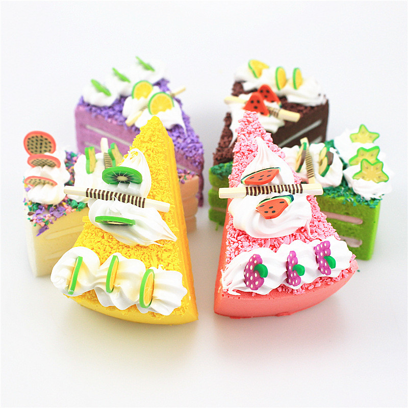 1 τεμ. Διακοσμητικό πάρτι Τεχνητής τούρτας Μαλακό Squishy PU Bread Model