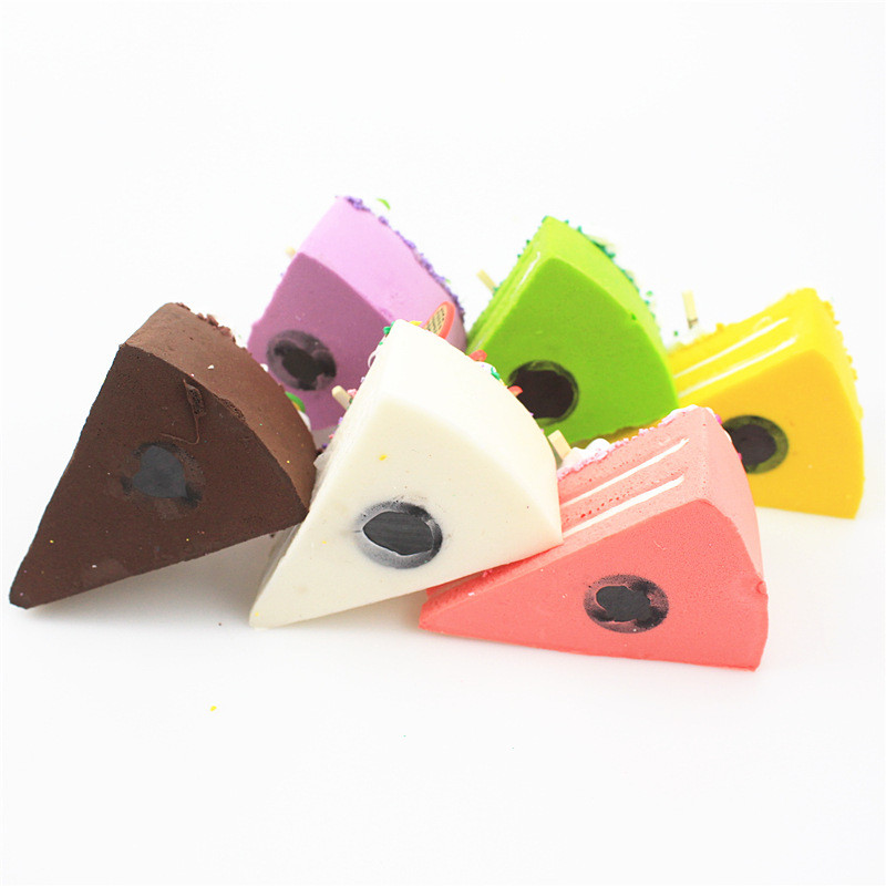 1 τεμ. Διακοσμητικό πάρτι Τεχνητής τούρτας Μαλακό Squishy PU Bread Model