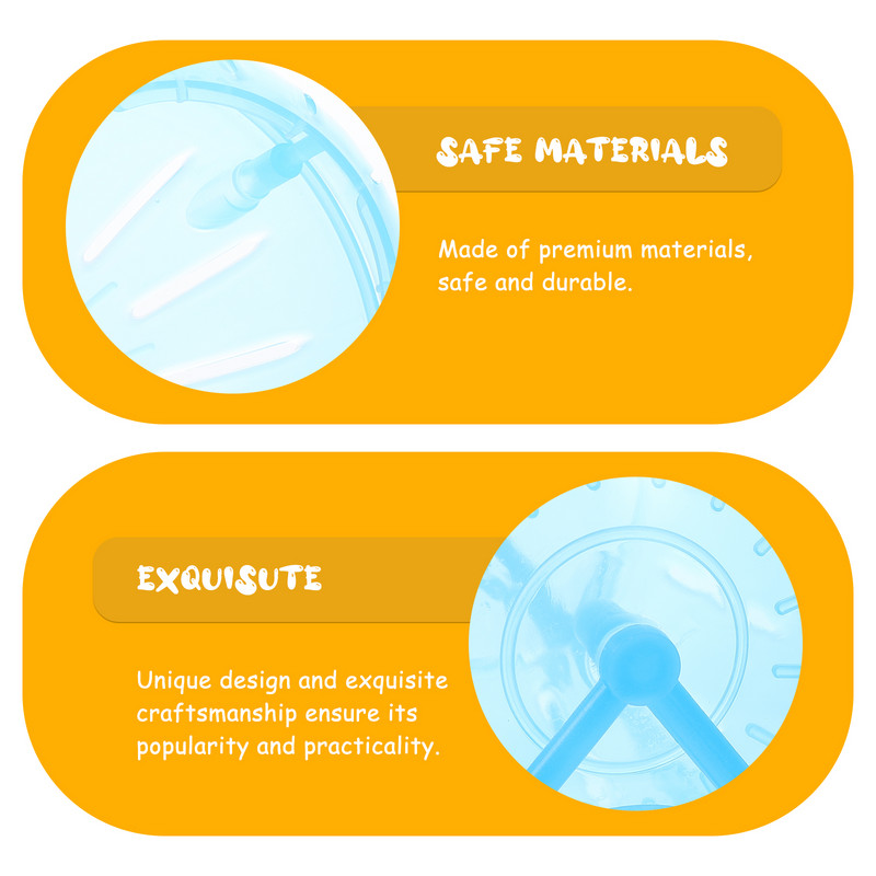 Mini játékok Hörcsög Futó Labda Kerekek Edzés Kisállat Labdák Edzés Kiegészítők Műanyag Sportok Kisállatok Edzők Fitnesz