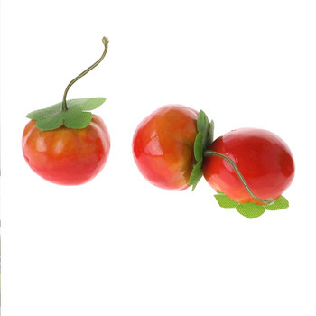 367A 20бр. Симулация на изкуствени домати Пластмасови фалшиви плодове Домашно парти декорация