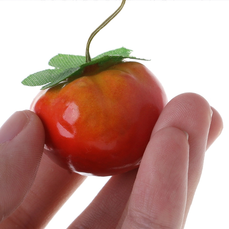 367A 20 τμχ Simulation Artificial Tomato Plastic Fake Fruit Διακόσμηση πάρτι σπιτιού