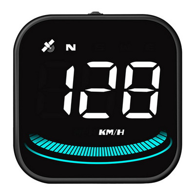 Sebességmérő autóhoz G4 autó HUD Head Up Heads Up kijelző autókhoz Digitális GPS sebességmérő gyorsítási teszttel Fékteszt Túlsebesség