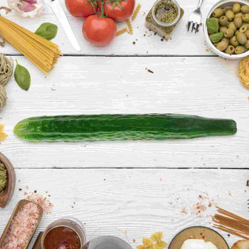 Μελιτζάνα Fake Vegetables Model Cucumber Prop Food Decor Lifelike τεχνητές διακοσμήσεις Κινέζικο λάχανο