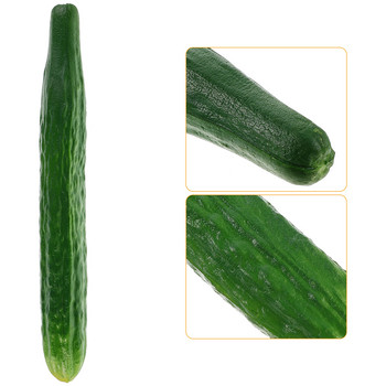 Μελιτζάνα Fake Vegetables Model Cucumber Prop Food Decor Lifelike τεχνητές διακοσμήσεις Κινέζικο λάχανο