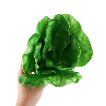 PU симулация Реалистичен изкуствен, реалистичен декоративен фотографски реквизит Модел на зеленчуци Модел на маруля Маса Дисплей