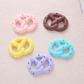 10 τμχ Simulation Bread Biscuit Donuts Resin Artificial Cookies Ψεύτικα στολίδια τροφίμων Μινιατούρα Kawaii DIY Scrapbooking Αξεσουάρ