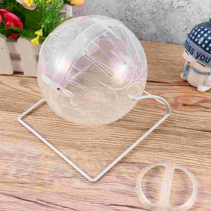 Τέσσερα-σε-ένα Πολυλειτουργικό χάμστερ Running Ball Run Exercise Ball Run-About Mini Ball for Small Animal Pet Pink