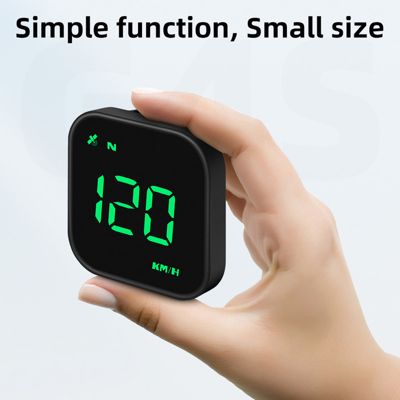 GPS Sebességmérő Figyelmeztető Vezetési Irány Idő Kijelző Sebességtúllépés Riasztás Fáradt vezetési Riasztás