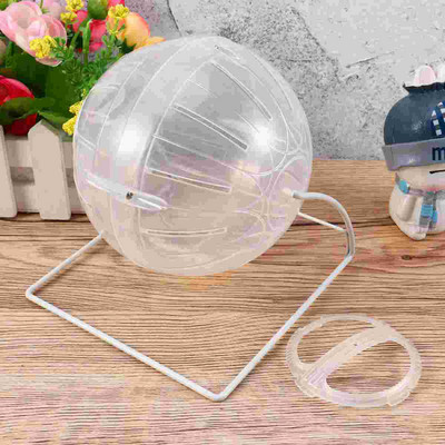 Τέσσερα-σε-ένα Πολυλειτουργικό χάμστερ Running Ball Run Exercise Ball Run-About Mini Ball for Small Animal Pet Pink