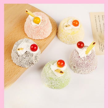 3PCS Artificial Cake Dessert Fake Food Decoration Photography Pro Food Simulation Cake Ornaments