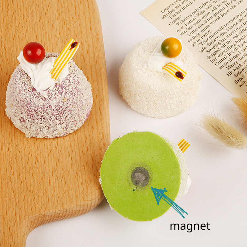 3 db mesterséges torta desszert hamis étel dekorációs fotózás Pro ételszimuláció tortamodell díszek