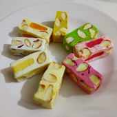 Προσομοίωση Nougat τεχνητό μοντέλο καραμέλας Fake Food Dessert Shop Βιτρίνα Βιτρίνα Διακοσμήσεις τραπεζιού γάμου Παιδικό παιχνίδι