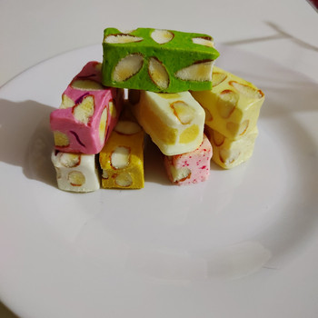 Προσομοίωση Nougat τεχνητό μοντέλο καραμέλας Fake Food Dessert Shop Βιτρίνα Βιτρίνα Διακοσμήσεις τραπεζιού γάμου Παιδικό παιχνίδι