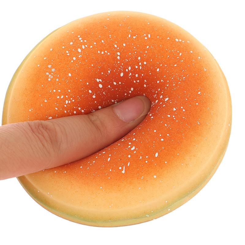 Burger Stress Ball 3D Hamburger Toys Αισθητήριο παιχνίδι σιλικόνης αποσυμπίεσης σιλικόνης συμπίεσης μπάλας