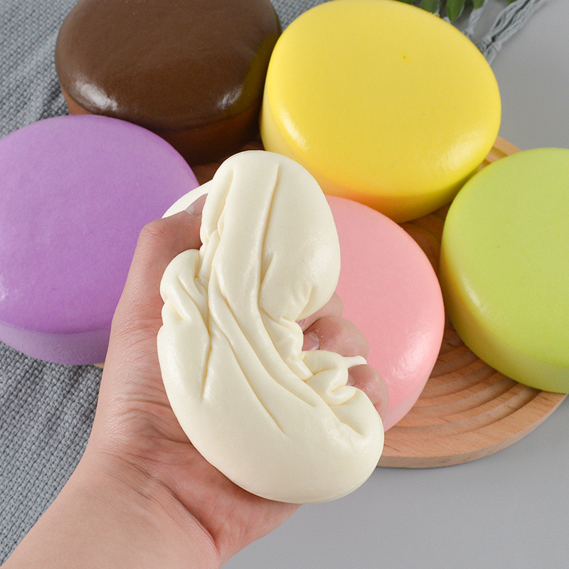 Színes szimulációs torta kenyér puha rugalmas kenyér modell kirakat dekoráció fotózás kellékek ünnepi buli