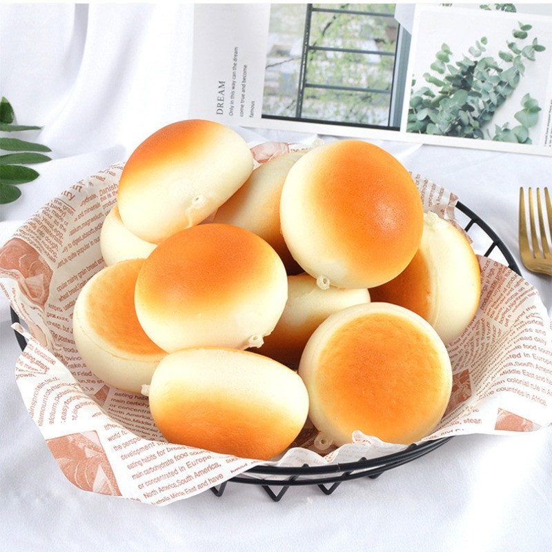 PU τεχνητό ψωμί στον ατμό Προσομοίωση Μοντέλο Τροφίμων Διακόσμηση σπιτιού Παράθυρο κέικ καταστήματος Προβολή φωτογραφιών