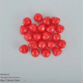 Προσομοιωμένο Cherry Black Currant Brewing Tea Fruit Accessories DIY Display Props Ρεαλιστικό τεχνητό επιδόρπιο PVC παρασκευή παγωτού
