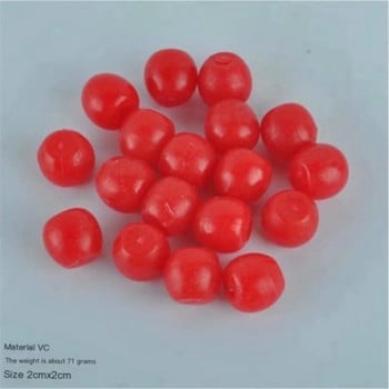 Προσομοιωμένο Cherry Black Currant Brewing Tea Fruit Accessories DIY Display Props Ρεαλιστικό τεχνητό επιδόρπιο PVC παρασκευή παγωτού