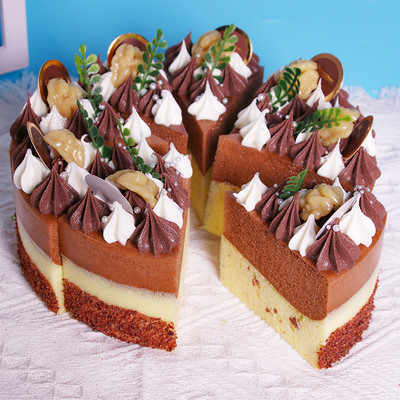 1PC 9X9,5CM Επιδόρπιο τεχνητού κέικ Fake Food Decoration Photography Pro Food Simulation Cake Model Tea Table Decoration CK012