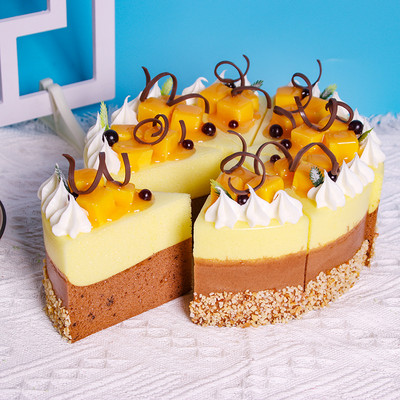 1PC 9X9,5CM Επιδόρπιο τεχνητού κέικ Fake Food Decoration Photography Pro Food Simulation Cake Model Tea Table Decoration CK012