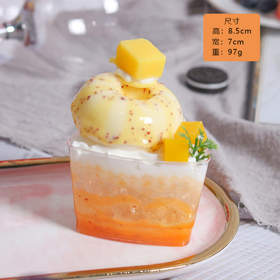 Φλιτζάνι τεχνητών φρούτων για κέικ 1 τεμ. Fake Food Decoration Photography Pro Food Simulation Cake Model Tea Table Decoration FCYY-057