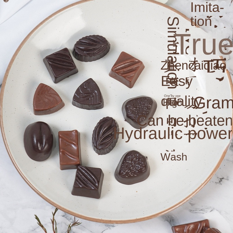 Προσομοίωση Mini Food Σοκολατένιο παράθυρο Επιδόρπιο Κατάστημα Οθόνη σκοποβολής Fairy House Home Θήκη τηλεφώνου DIY Διακοσμητικά είδη τέχνης