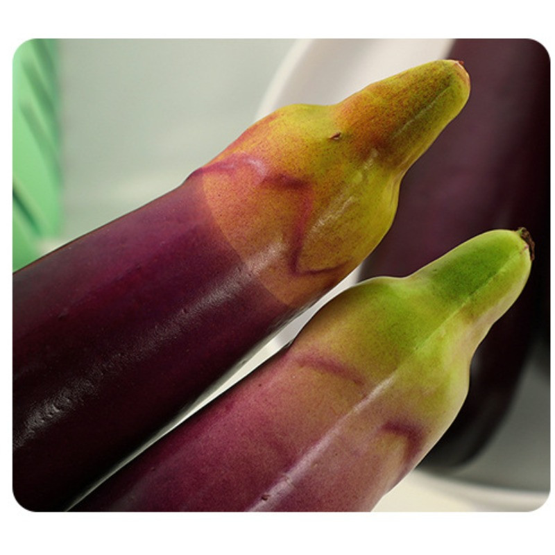 Τεχνητές μελιτζάνες Διακόσμηση εστιατορίου Φυτικά μελιτζάνες στολίδια γραφείου σπιτιού Φωτογραφικά στηρίγματα κουζίνας