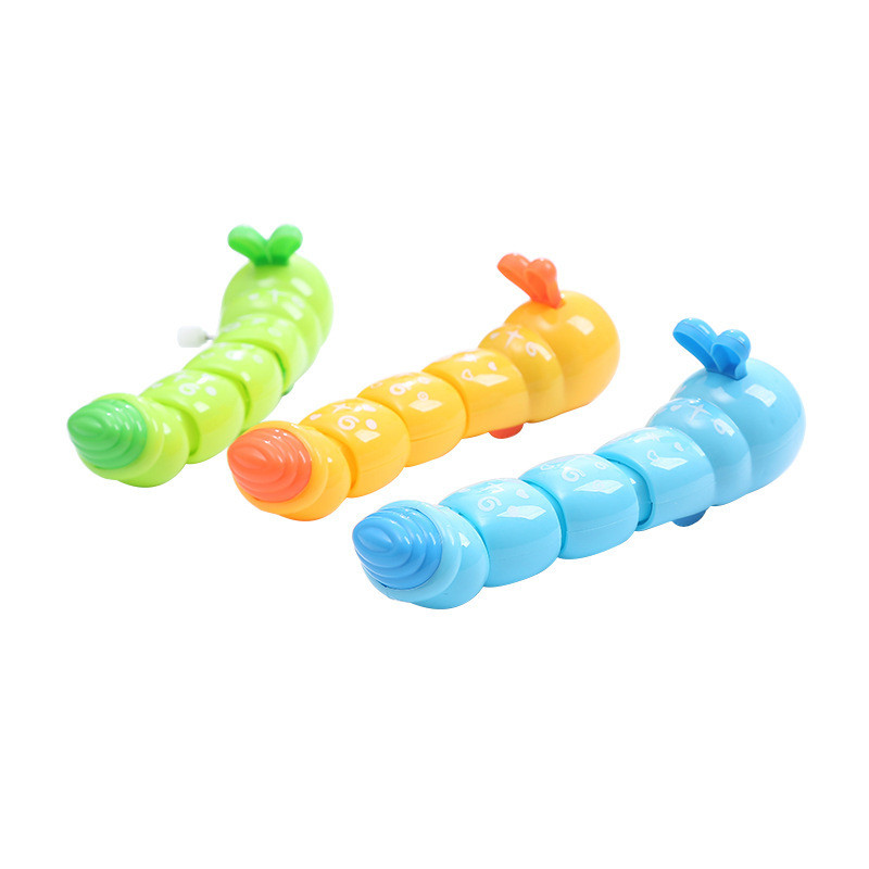 Clockwork Caterpillar Cat Toys Crawl Shake Cat Chase Παιχνίδια Διαδραστικά αστεία παιχνίδια προσομοίωσης για σκύλους γάτας Αξεσουάρ Χαριτωμένα κατοικίδια προμήθειες