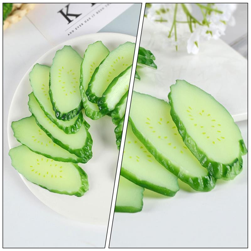 8db Dekoráció Születésnapi Party Dekor Dísz Uborka Kreatív Uborkaszeletek Dekorációs Bolthoz