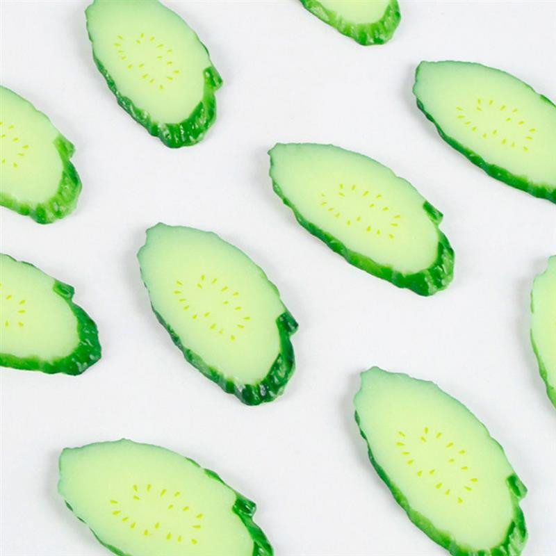 8db Dekoráció Születésnapi Party Dekor Dísz Uborka Kreatív Uborkaszeletek Dekorációs Bolthoz