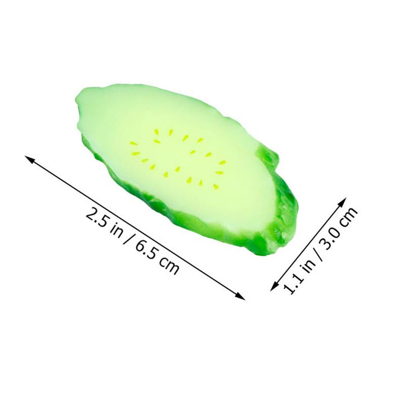 8db Dekoráció Születésnapi Party Dekor Dísz Uborka Kreatív Uborkaszeletek Dekorációs Bolthoz