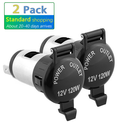 12V Αδιάβροχο Αυτοκίνητο Αυτοκινήτου Μοτοσικλέτας Αναπτήρας Τσιγάρων Αντάπτορας ρεύματος Πρίζα για Μοτοσικλέτες Σκάφη Χορτοκοπτικά Τρακτέρ Αυτοκίνητα