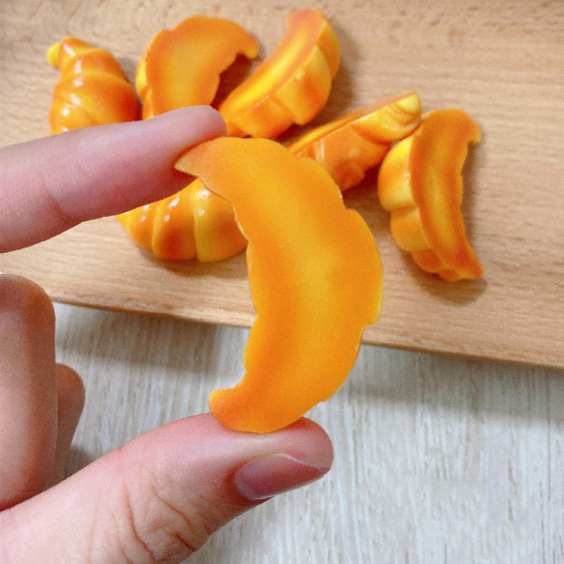 Szimulált ökör kürttáska hamis sütemény étel modell pékség desszert kirakati dekoráció édes asztaldísz esküvői dekoráció