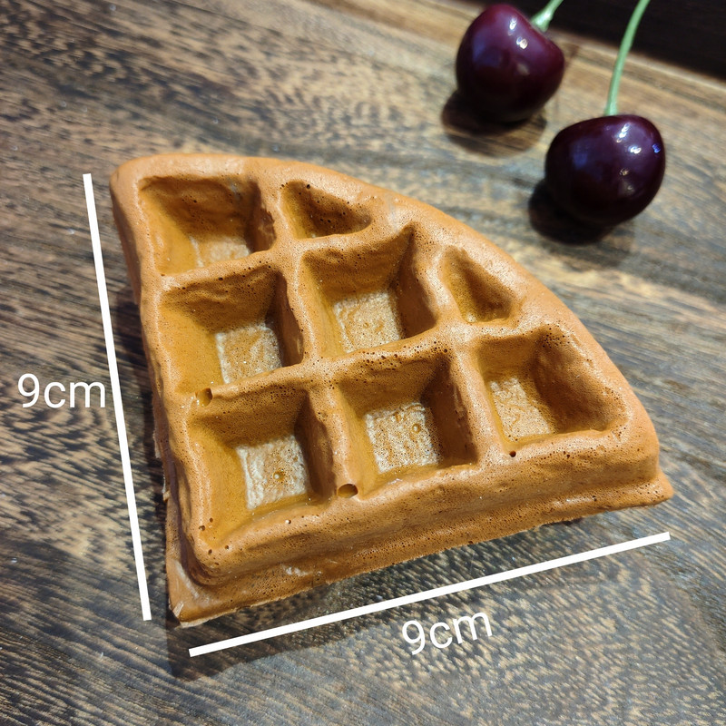 Προσομοίωση τεχνητού ψωμιού Μοντέλο φαγητού Τριγωνικές βάφλες Διακόσμηση σπιτιού Βιτρίνα κέικ καταστήματος Προβολή φωτογραφίας στηρίγματα Διακόσμηση τραπεζιού Αστεία