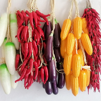 Τεχνητά τρόφιμα Λαχανικά Αφρός Ψεύτικος Πιπεριά τσίλι Φρούτα Φωτογραφικά στηρίγματα για Εστιατόριο σε φάρμα Κήπος Διακόσμηση τοίχου σπιτιού