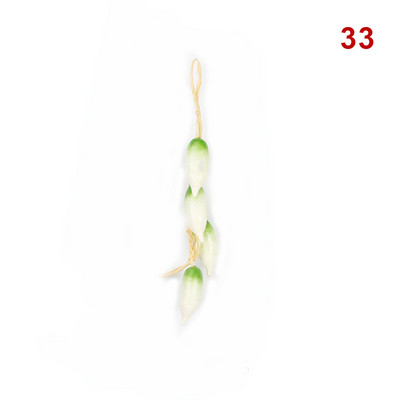 Mesterséges élelmiszerek zöldségek hab hamis chili paprika gyümölcsök fotózás kellékek parasztházhoz Étterem Kertszoba Otthon fali dekoráció