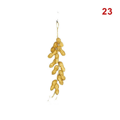 Mesterséges élelmiszerek zöldségek hab hamis chili paprika gyümölcsök fotózás kellékek parasztházhoz Étterem Kertszoba Otthon fali dekoráció