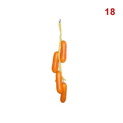 Mesterséges élelmiszerek zöldségek hab hamis chili paprika gyümölcsök fotózás kellékek parasztházhoz Étterem Kertszoba Otthon fali dekoráció