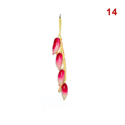 Mesterséges élelmiszerek zöldségek hab hamis chili paprika gyümölcsök fotózás kellékek parasztházhoz Étterem Kertszoba Otthon fali dekoráció