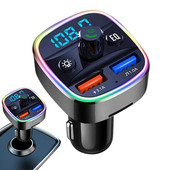 Universaalne autolaadija pordi USB-adapter Kahe pordiga USB-autolaadija Autod ülikiire laadimisega autotelefoni toiteadapter autodele