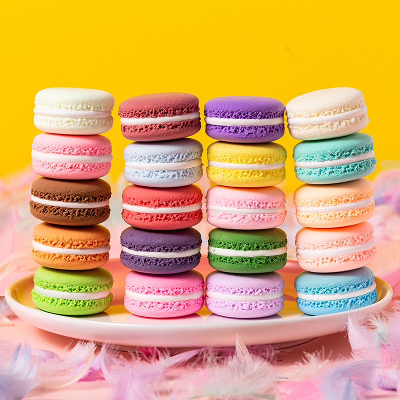 1 τμχ Simulation Macaron Model Fake Bread Cake Επιδόρπιο Τραπέζι Διακόσμηση Γάμου Δείγμα Τούρτας Εμφάνιση Φωτογραφίας στηρίγματα Εκπαίδευση